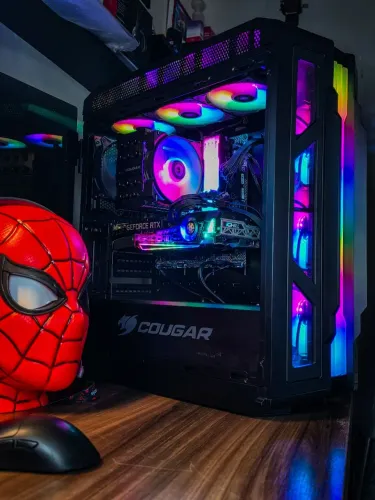 PC Gamer High-End | RTX 3080 + Ryzen 7 5700X | 32GB RAM | 2TB Armazenamento | Fonte 1050W