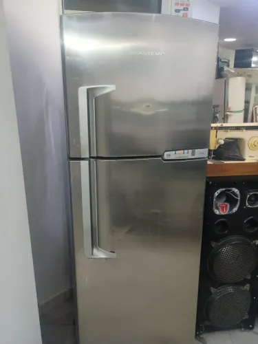 Geladeira Brastemp inox