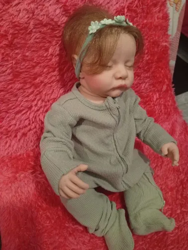 Boneca Bebê reborne recém nascido 