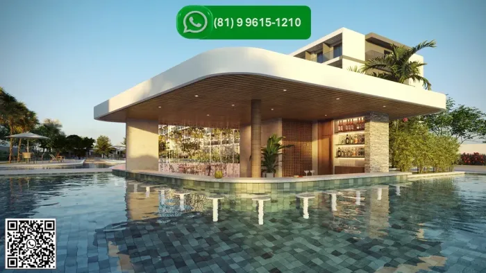 PRAIA DOS CARNEIROS - Flat 43 m² com 1 quarto em Praia dos Carneiros - Tamandaré - PE