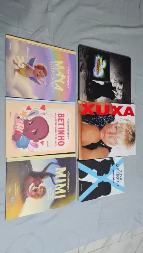 Coleção / Lote com 6 Livros da Xuxa Meneghel em excelente estado de conservação!