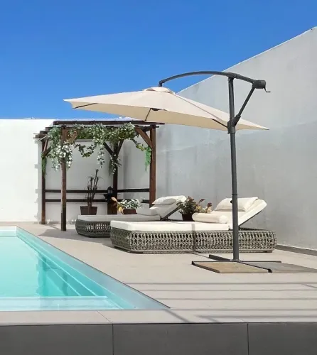 Espreguiçadeira piscina