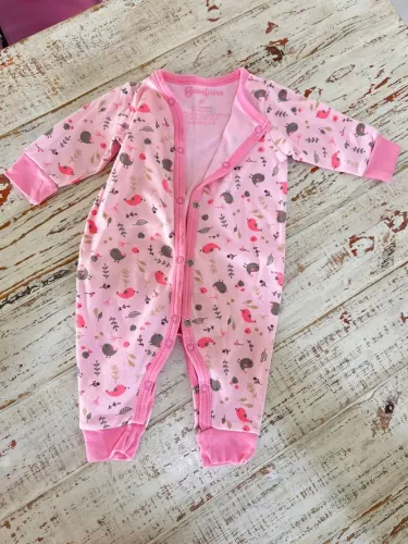 Macacão Bebê Rosa