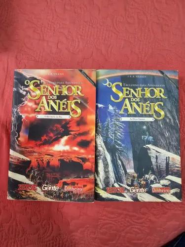 Senhor dos Anéis As duas Torres e O retorno do Rei, Editora Martins Fontes. Exclusiva.