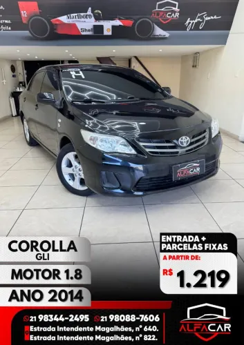 Toyota Corolla GLI 1.8 Flex 16V Aut. 2014