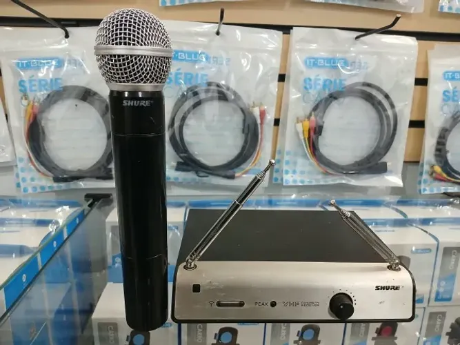 Microfone Shure SM58 Com Receptor Original