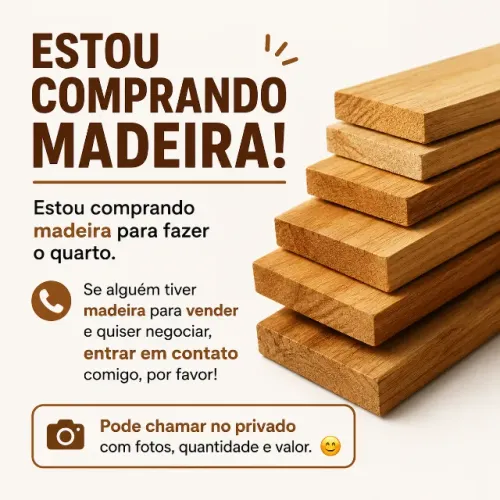 Compro madeira