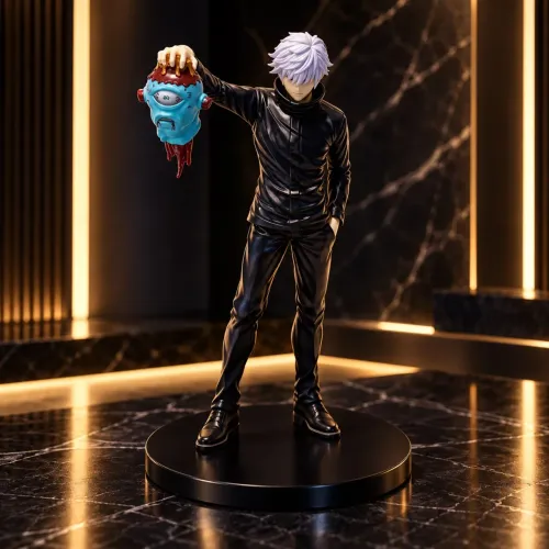 Action Figure Satoru Gojo - Jujutsu Kaisen | Colecionável Premium