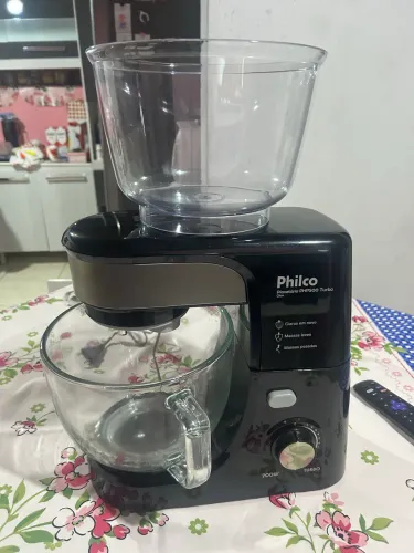 Batedeira Philco planetária PHP500 glass 220v