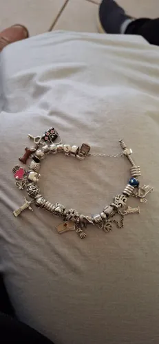 Pulseira vom Berloque em Prata