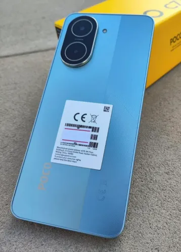 Poco C71 Lacrado - Versão Global 128Gb-4Ram Toooop BLUE + Parcelamos no cartão