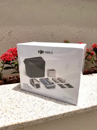 DRONE DJI MINI 3 - COMBO FLY MORE - LACRADO - COM TELA