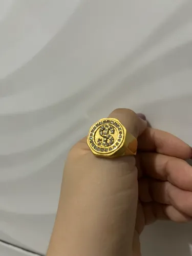 Anel masculino aço n.22 dedeira