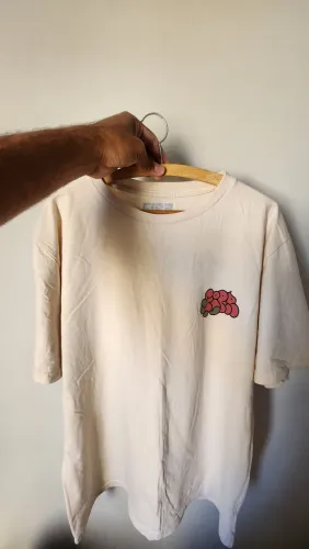 Camiseta FireApparel GG - Off-White
