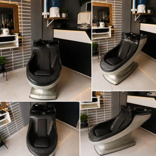 Lavatório de Salão Preto Meca - Completo e Funcionando Perfeitamente
