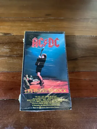 AC DC - Let There Be Rock - VHS