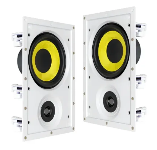 Caixa Embutir Jbl Ci6r Plus Arandela Som Ambient 6p Gesso Cor Branco