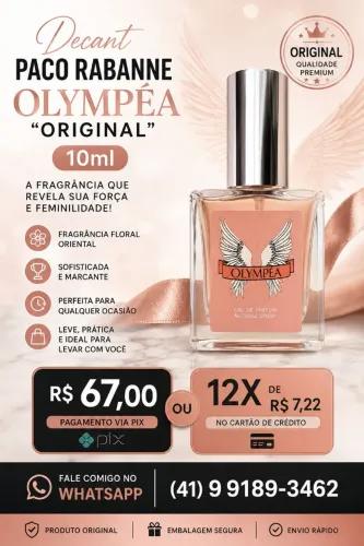 Decant 10ml Paco Rabanne OLYMPÉA Original 