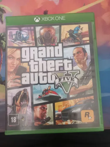 Jogo GTA V Xbox One mídia física