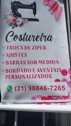 Costureira trabalho com ajustes e consertos 