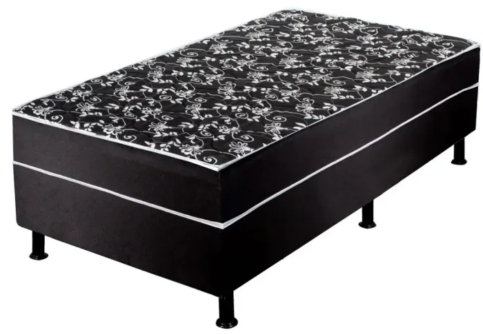 Cama box solteiro nova