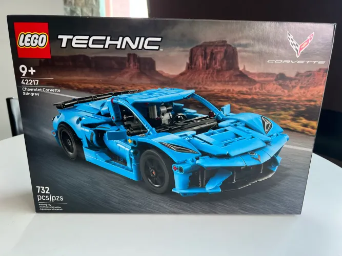 Lego Technic 42217 Corvette Stingray Azul Lacrado