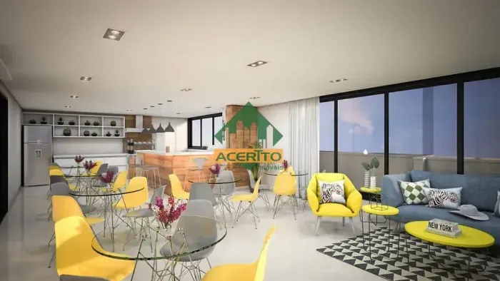 Apartamento com 1 dormitório à venda, 48 m² por R$ 480.128,32 - Edifício Perfetto - Araçat
