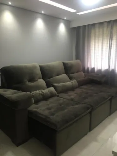 Sofá Retrátil e Reclinável 2,80m | Excelente Estado | Curitiba - PR