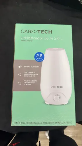 Umidificador de ar Care Tech 2,6 L
