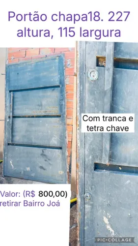 Vendo portão