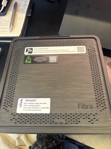 Modem/Roteador Vivo Fibra [modelo] - usado em ótimo estado