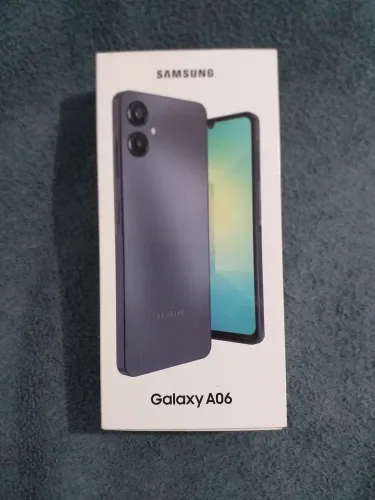 Galaxy a06 128gb zero na caixa com película e capinha na caixa 