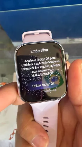 Huawei Watch com Pulseira Lilás ? Usado Poucas Vezes