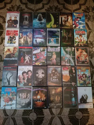 DVDs Originais (20 cada)