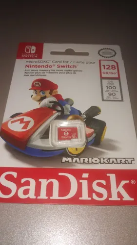Cartão de memória original 128gb Nintendo switch l
