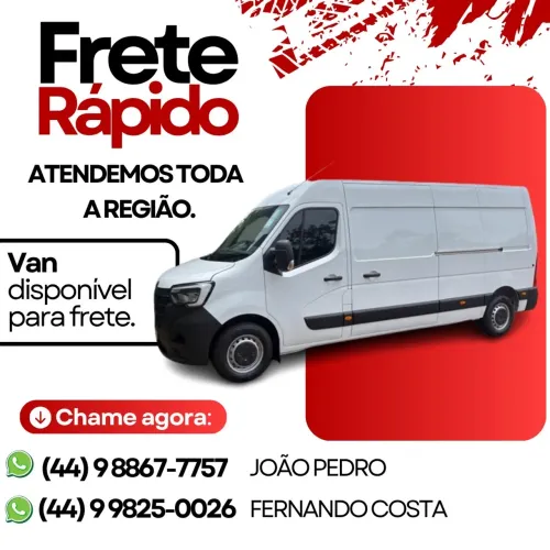 Disponível para fretes