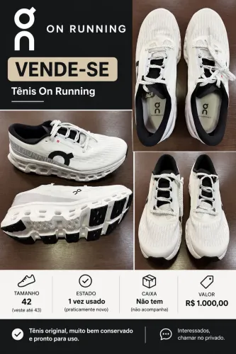 Tênis On Running - zero vende