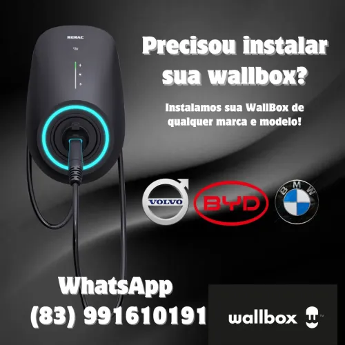 Precisando instalar sua WallBox? Instalação de carregador de carro elétrico.