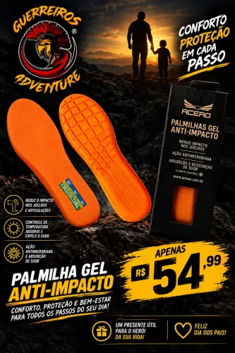Palmilha em gel