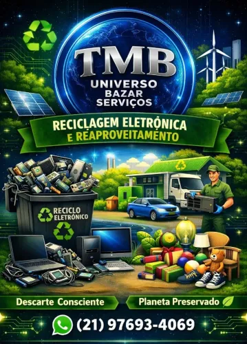 ? RECEBEMOS LIXO ELETRÔNICO E DOAÇÕES