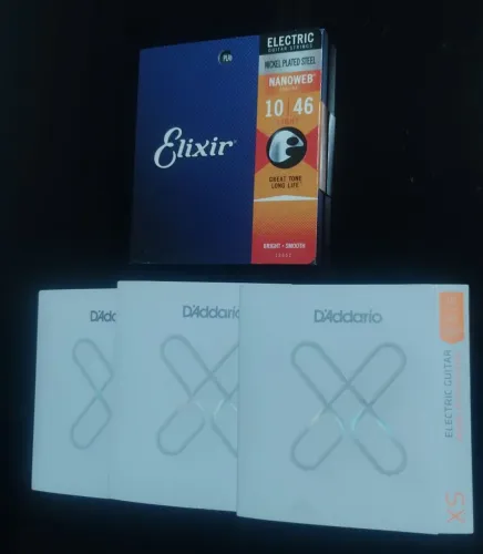 Cordas Guitarra D'Addario / Elixir 0.10