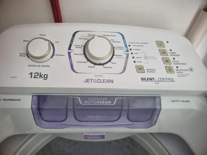Máquina eletrolux 12kg