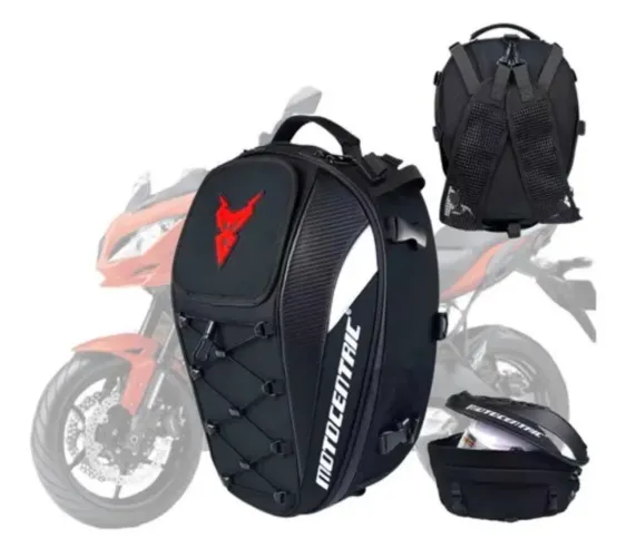 Mochila Baú Bagageiro Para Moto