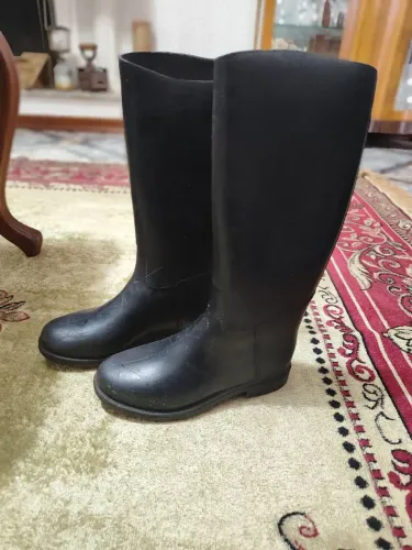 Bota de borracha hipismo 100 Fouganza