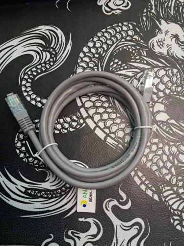 Cabo de Rede RJ45 Cat5e - Certificado Anatel