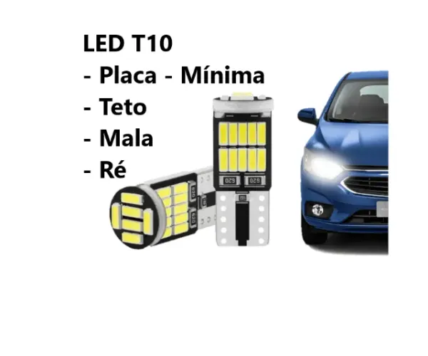 Venda / Instalação Led Luz Lâmpadas de Led T10 Mínima Torpedo Placa Posição Teto Mala Ré