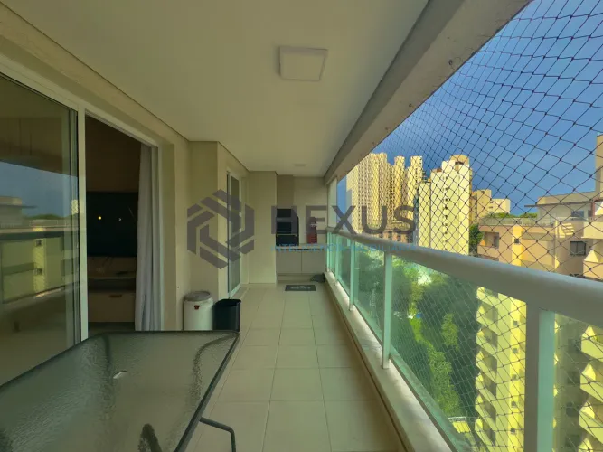 Apartamento frente mar com varanda gourmet vista mar e lazer no Jardim Astúrias, Guarujá