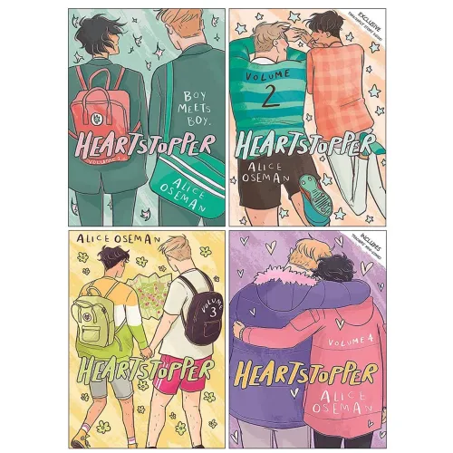 Coleção Heartstopper vol. 1 ao 4