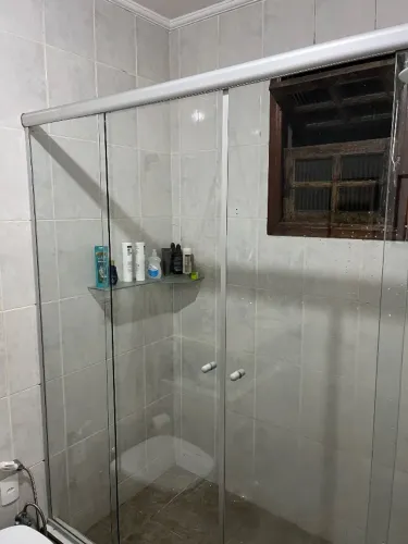 Box vidro para banheiro semi novo