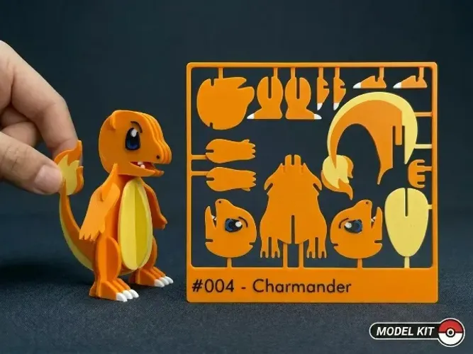 Pokémon #004 - Cartão kit Charmander